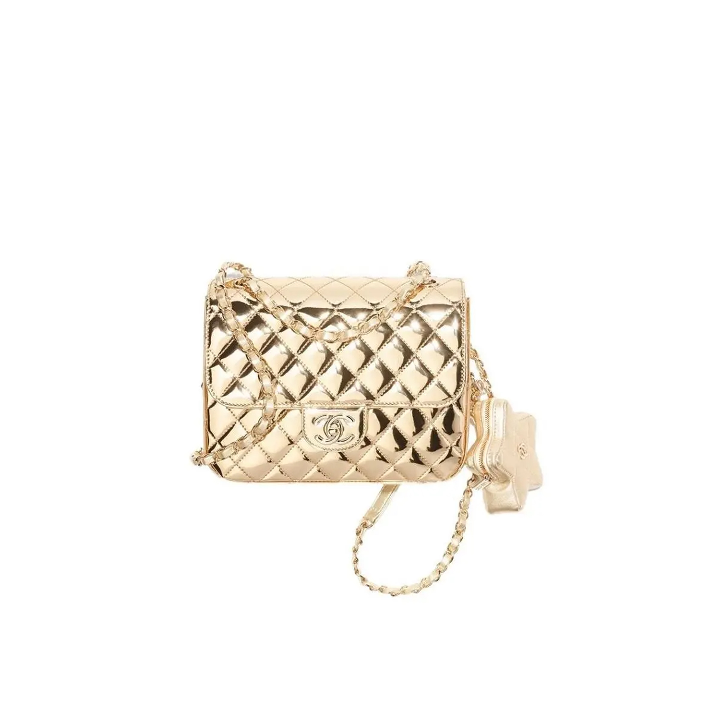 CHANEL 24C BACKPACK & STAR COIN PURSE AS4649 (23.5*18.5*8.5cm)